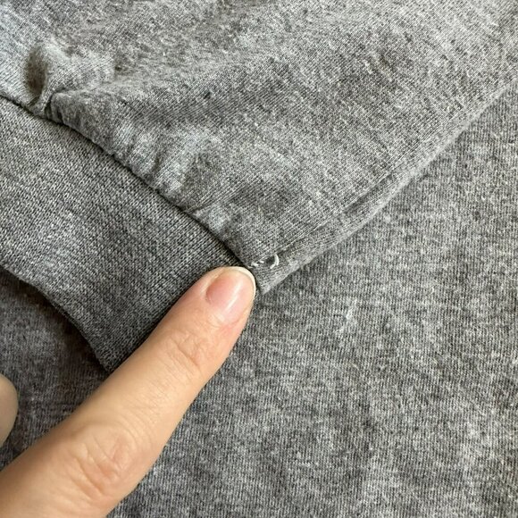 Roper Men's Size X-Large Long Sleeve Henley Shirt in Gray with Aztec Design - Picture 5 of 9